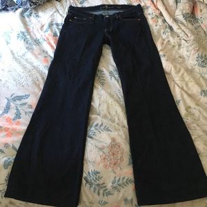 7 for all mankind bootleg jeans