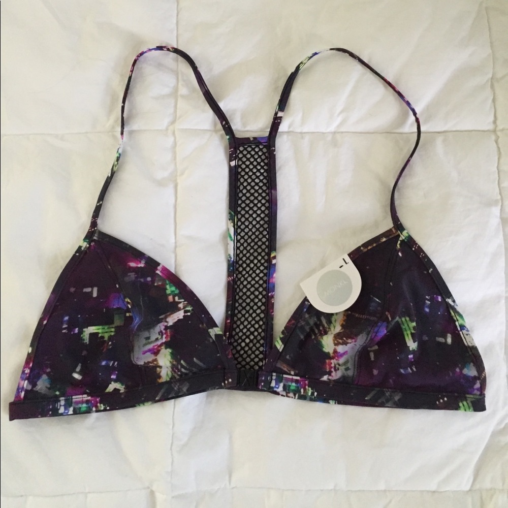NWT super cute triangle swim top!