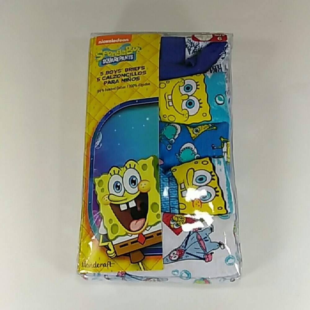 NIP Boy's SpongeBob Briefs