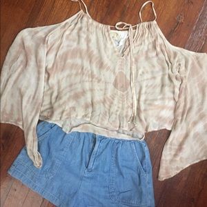 🌎 Planet Blue Off The Shoulder Top