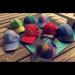 Tie-dye Dad Hats