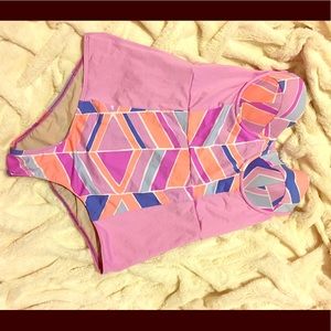 Zinkē Geometric print one piece