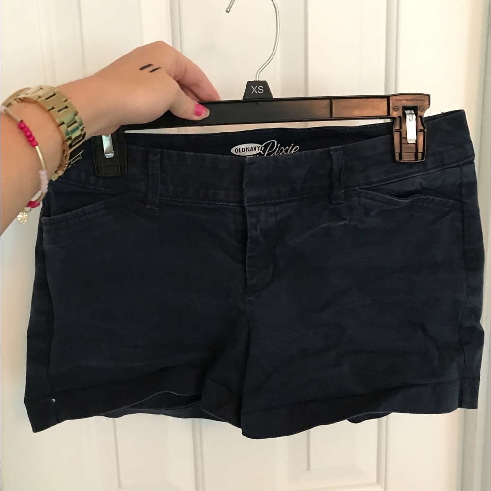 Old Navy Navy Pixie shorts