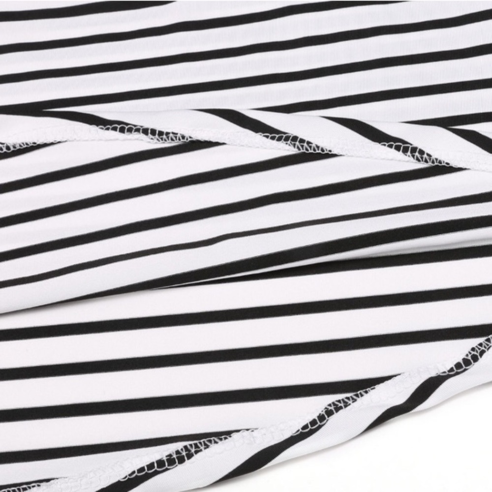 Striped Bodycon Mermaid Maxi Dress - Picture 4 of 6