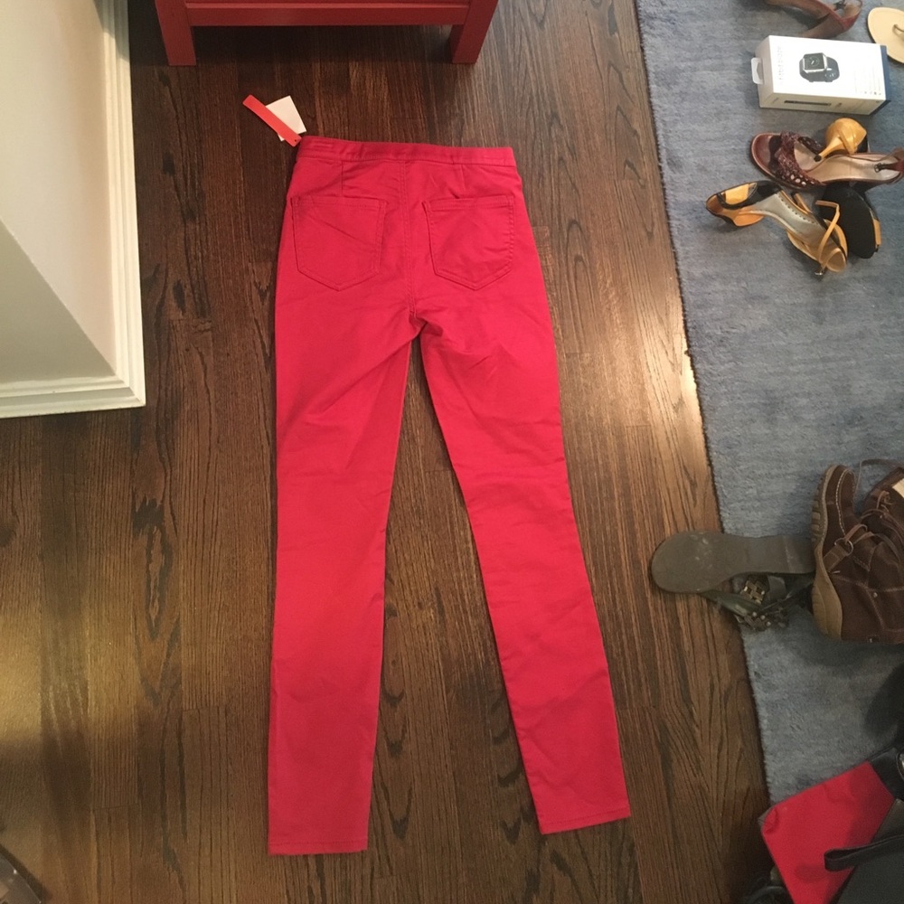 Red pants