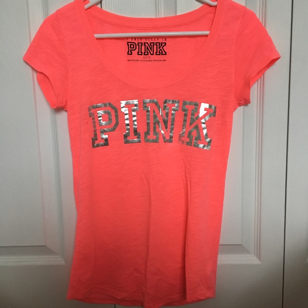 Pink Neon Basic Tee from VS PINK