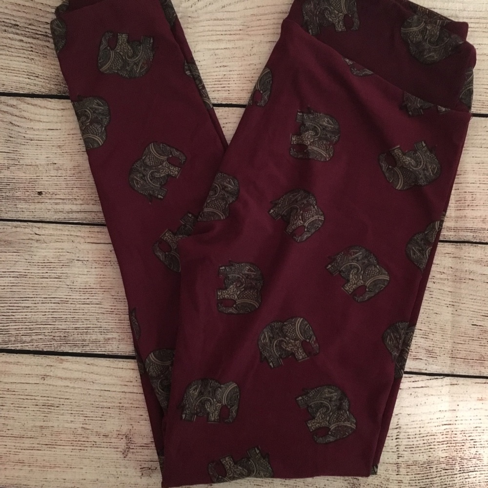NWOT Lularoe Elephant Leggings