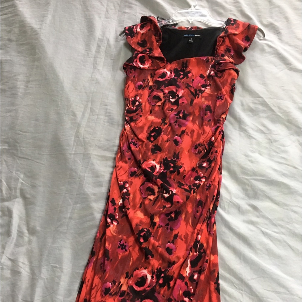 Size 6 red dress