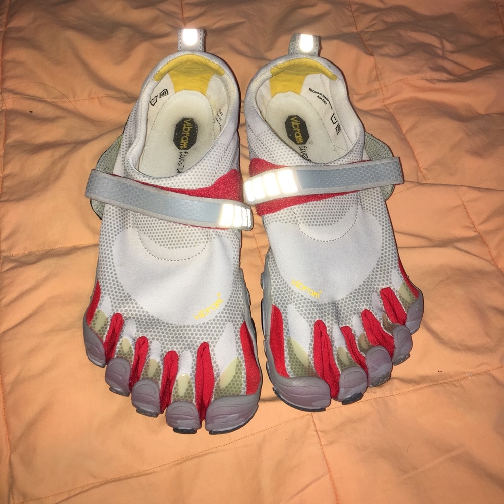 Vibram Five Fingers shoes.