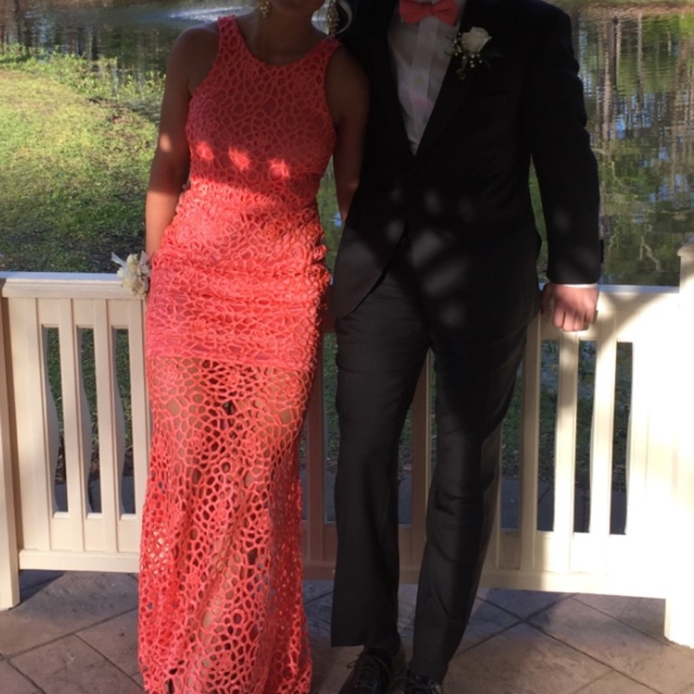 Coral Prom Dress