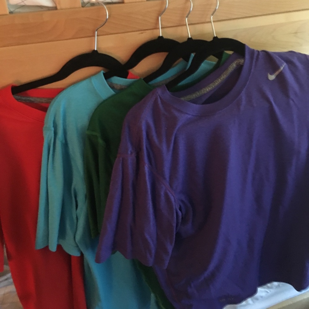 Collection of Nike Dri-fit shirts no longer fit me