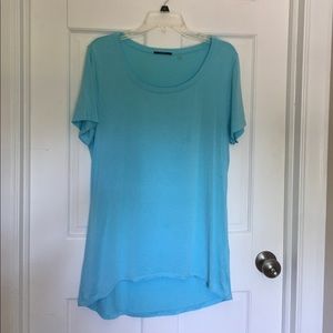 Tahiti T Tshirt Baby Blue Soft Tee XL