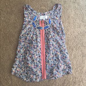 Floral tank top