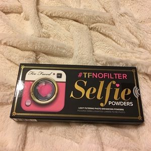 #TFNOFILTER selfie powders by Too Faced