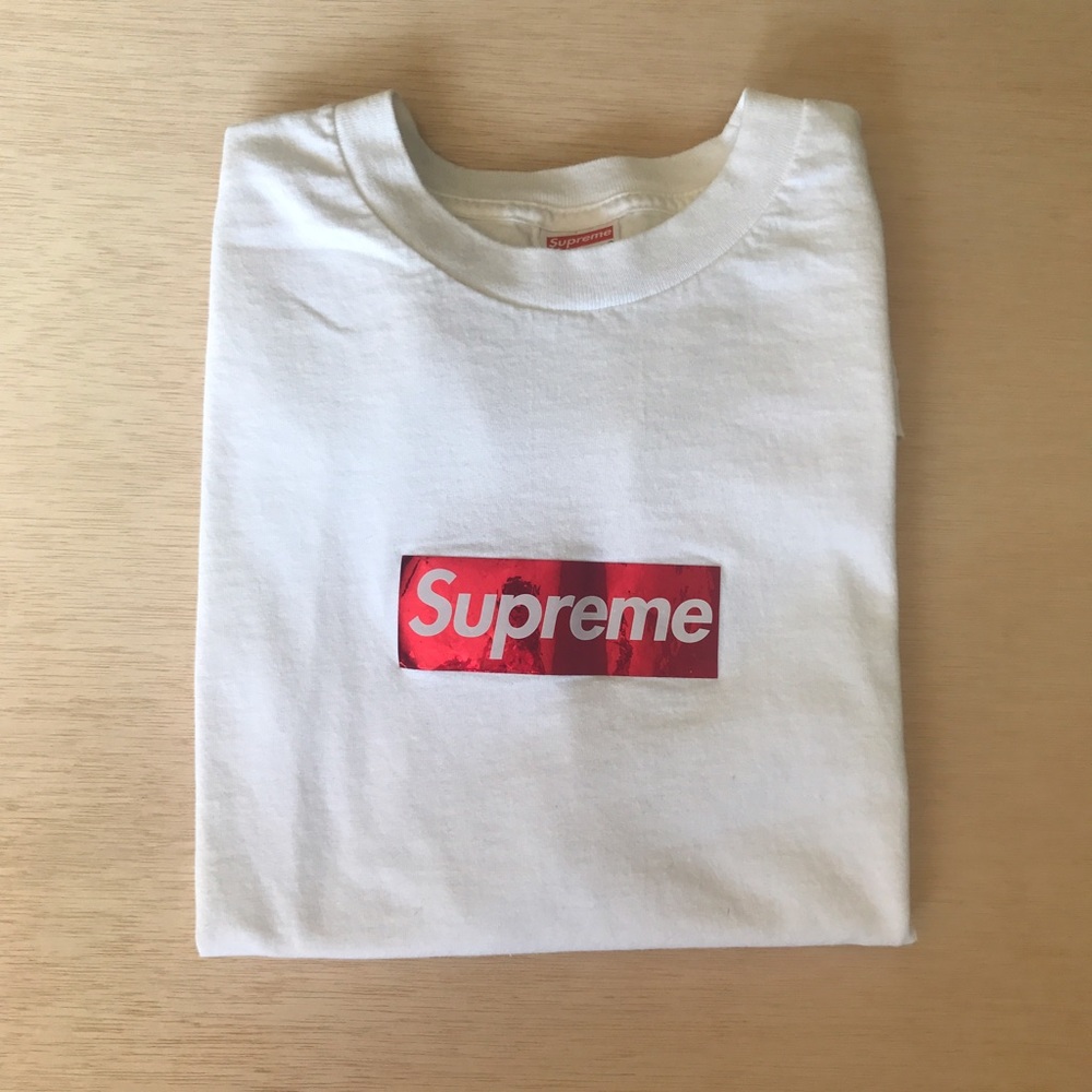 Supreme Holographic Box Logo L