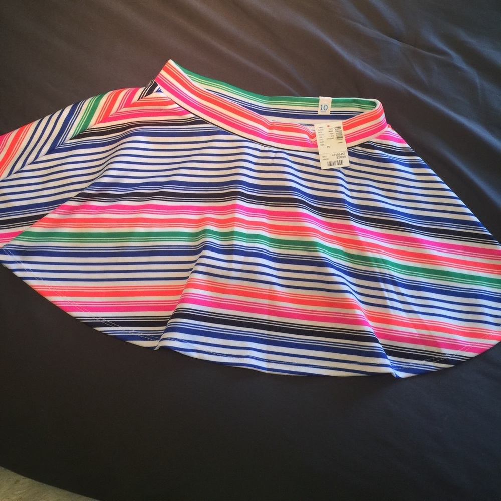 Justice- Girls Stripe Skirt