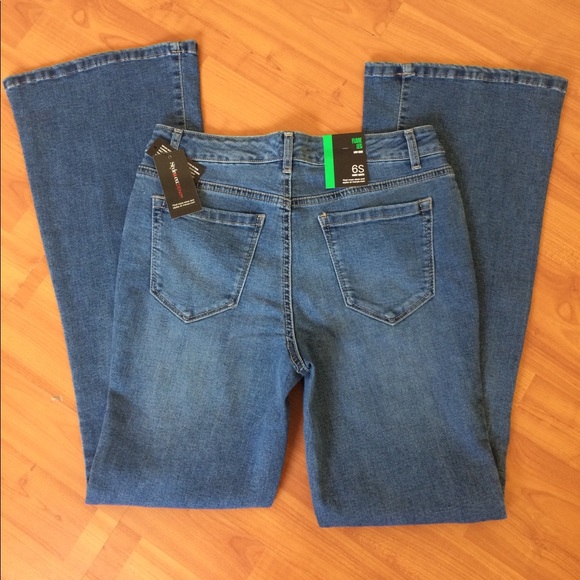 Style & Co. Jeans Nwt Style Co Lowrise Flare Leg Short Jeans Poshmark