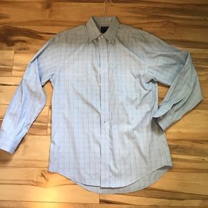 Jos A. Bank Mens Slim Fit Travelers Dress Shirt Jos A. Bank Mens Slim Fit Travelers Dress Shirt