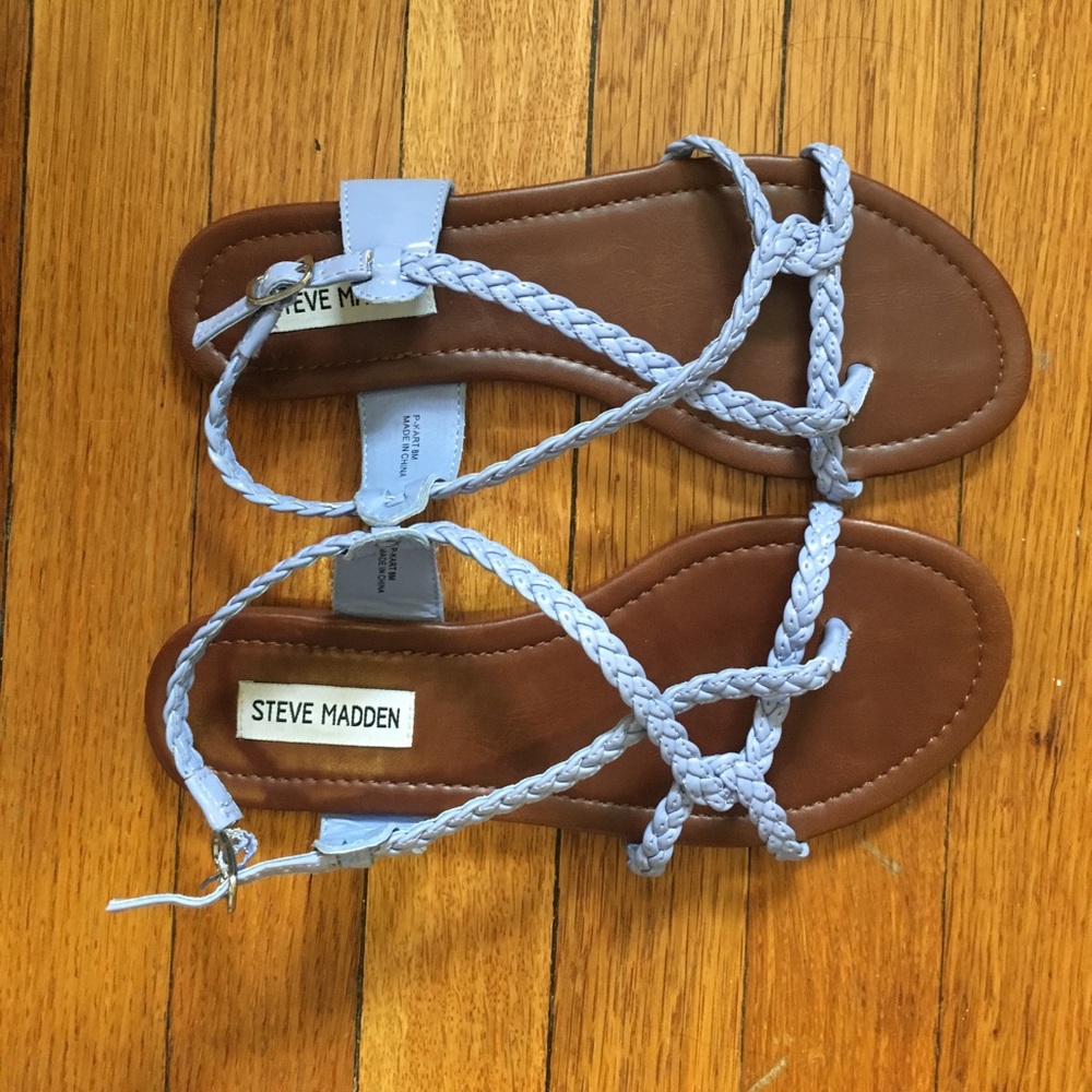 Steve madden purple sandals