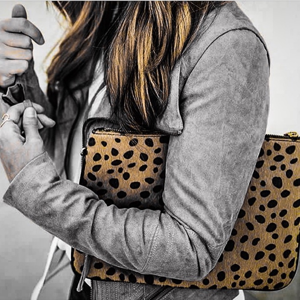 Lily Leopard Clutch. Popular clutch as seen on IG