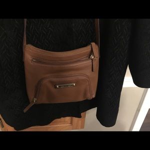 Calvin Klein leather crossbody.