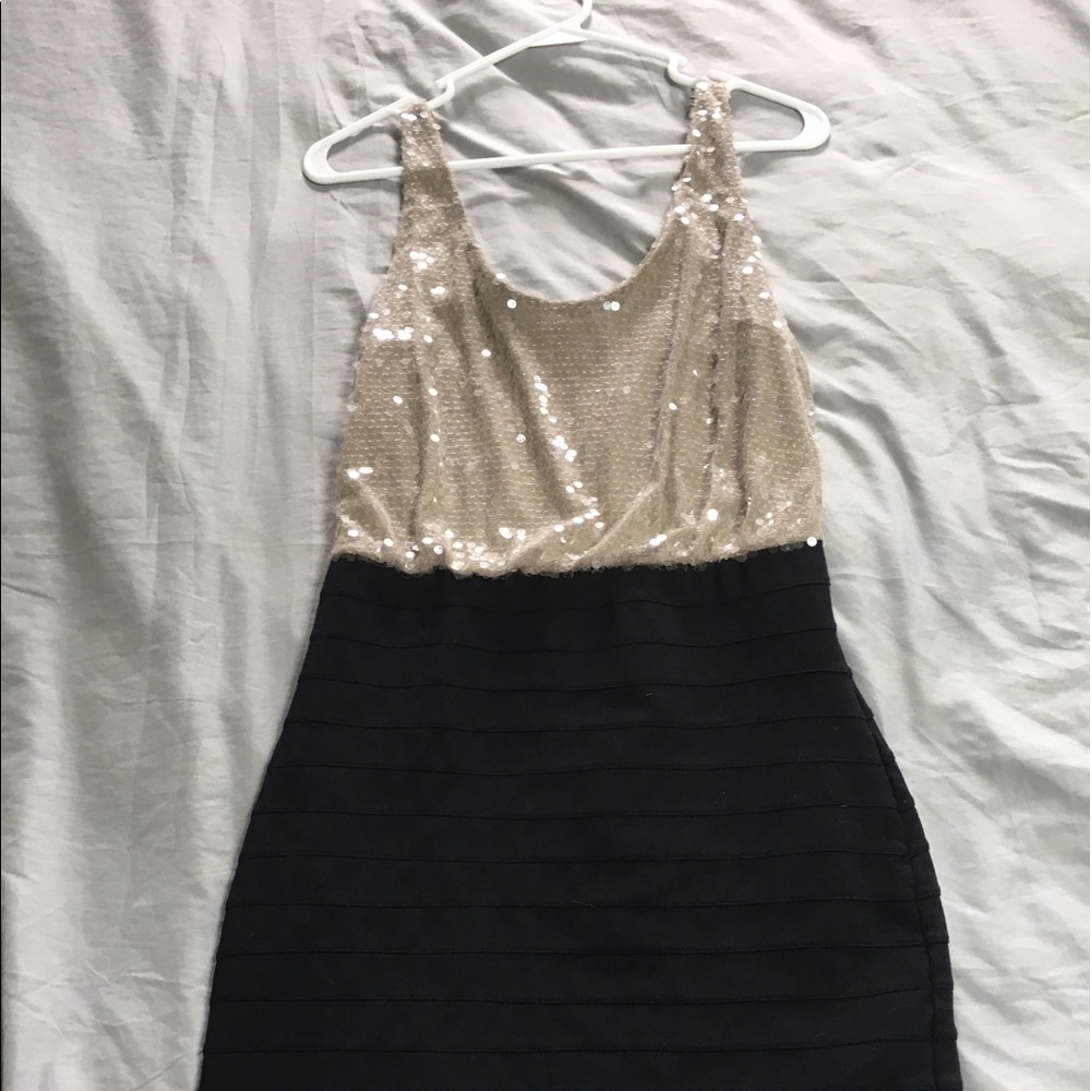 Express size medium bandage bottom dress