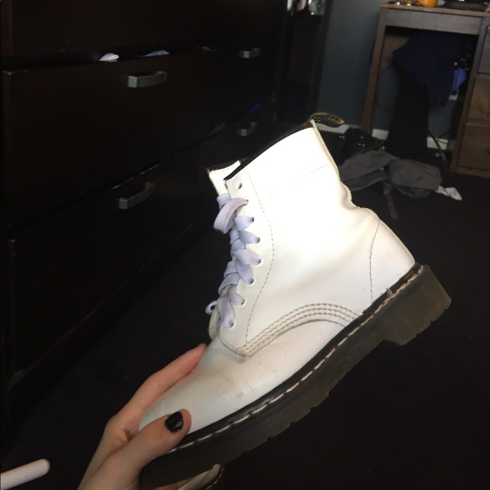 white doc martens