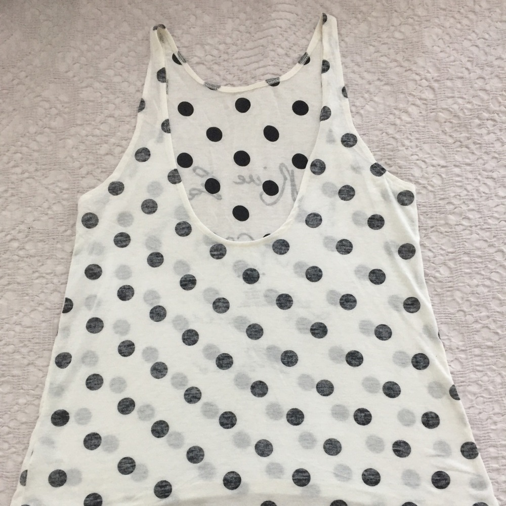 Polkadot French Mermaid Tank - Picture 3 of 7