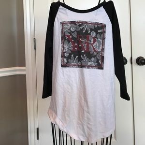 Young &a Reckless baseball tee