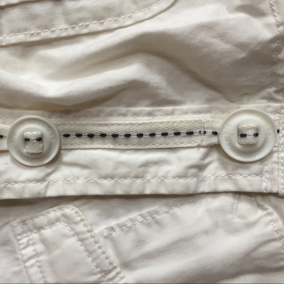 Kids abercrombie White hooded jacket - Picture 2 of 4