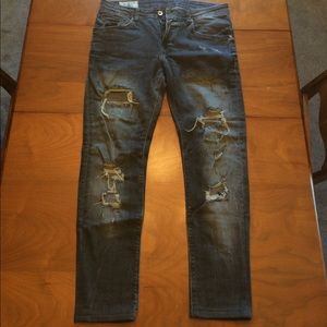 Zara ripped denim (men's 30)