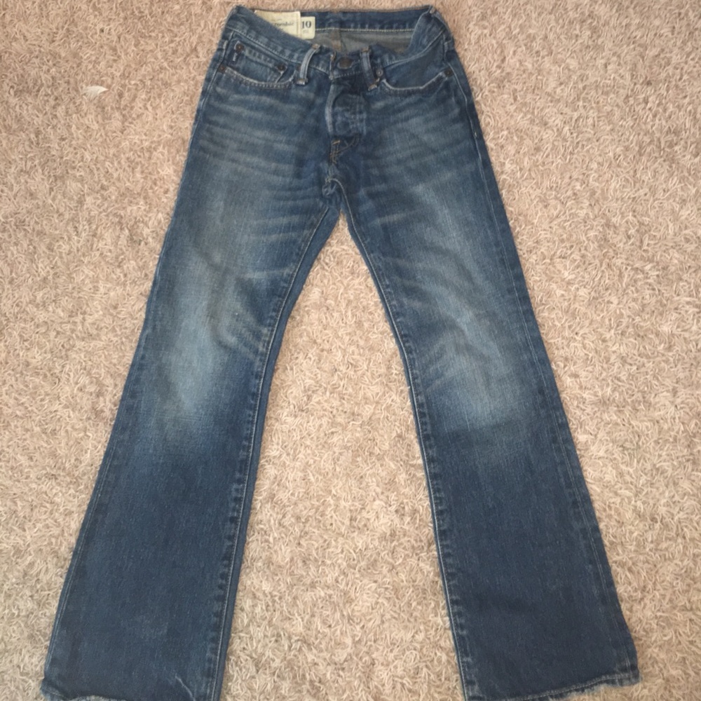 Abercrombie Size 10 boy straight legged jeans