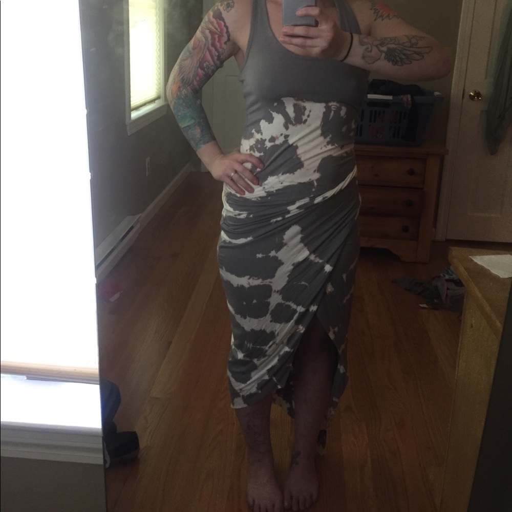 Young fabulous and broke long dress