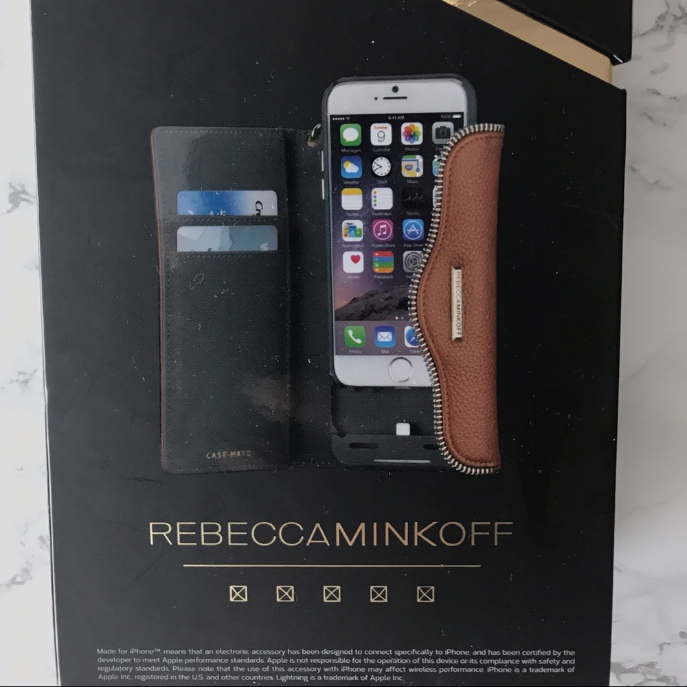 Case mate rapid charging iphone 6 leather case