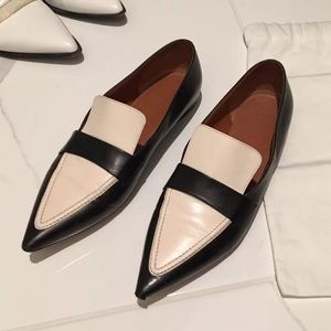 Céline Pointed Loafers