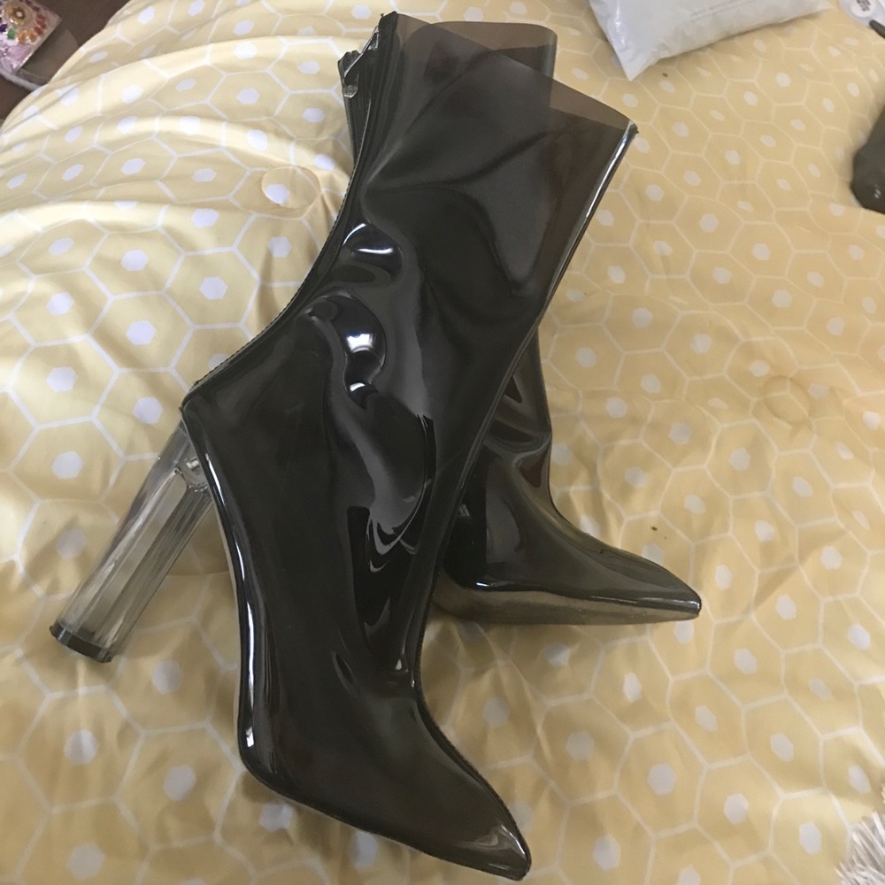 Perspex heels