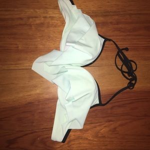 Victoria secret PINK ruffle bathing suit top