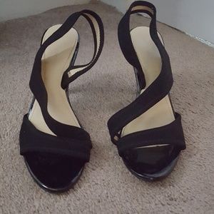 Size 9 black heels