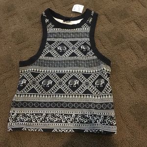 Forever 21 tribal crop/tank top!