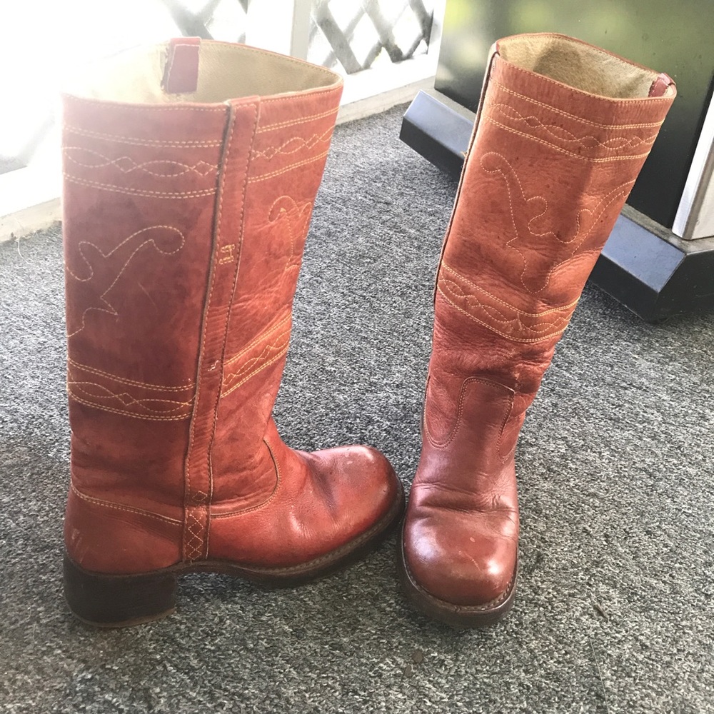 Frye BoHo Vintage Campus Riding Boots