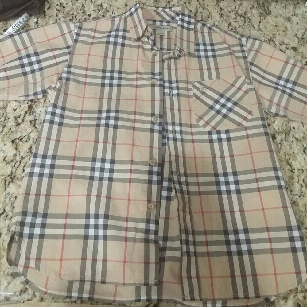 Boys Burberry shirt
