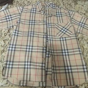 Boys Burberry shirt
