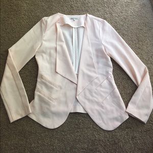 Pale blush blazer