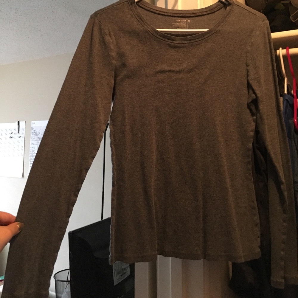 Gray long sleeve