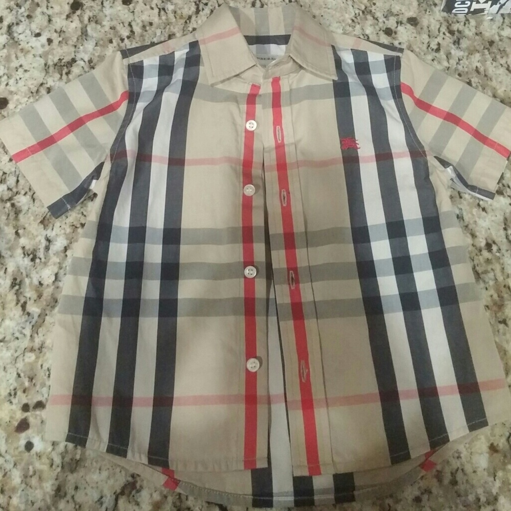 Toddler boy Burberry shirt