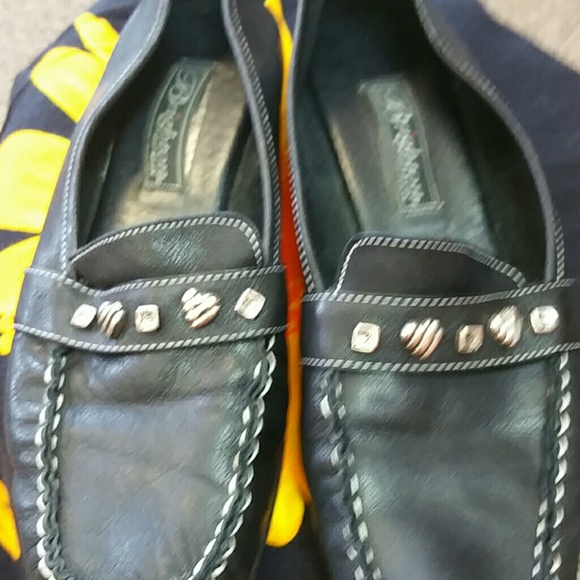 Brighton Leather Driving Moccasins - Picture 1 of 5