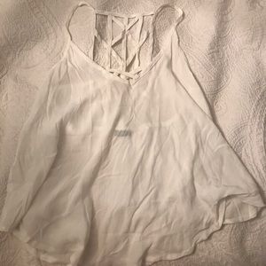 White tank top