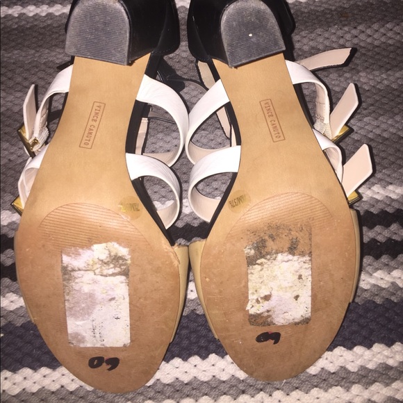 4 ich thick heel with buckles - Picture 5 of 5