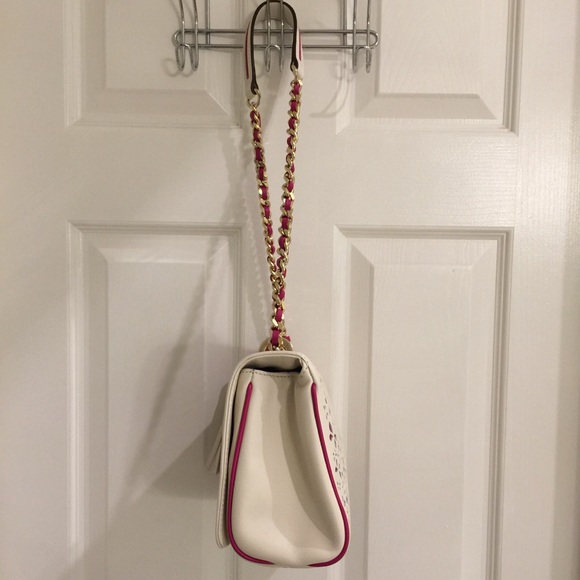 Carolina Herrera multicolor butterfly shoulder bag - Picture 7 of 8