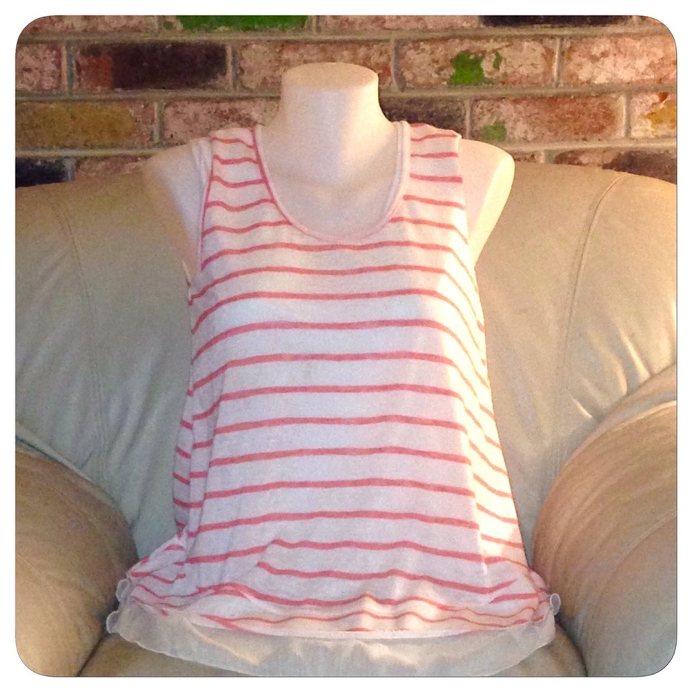 Peach & Cream Top